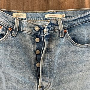 Levi Ribcage Straight Jeans